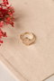 Heliophilia Silver Conjunto de Collar, Pulsera y Anillo Dorado CSET9838